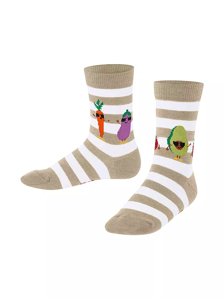 FALKE | Chaussettes fille sable chiné | beige