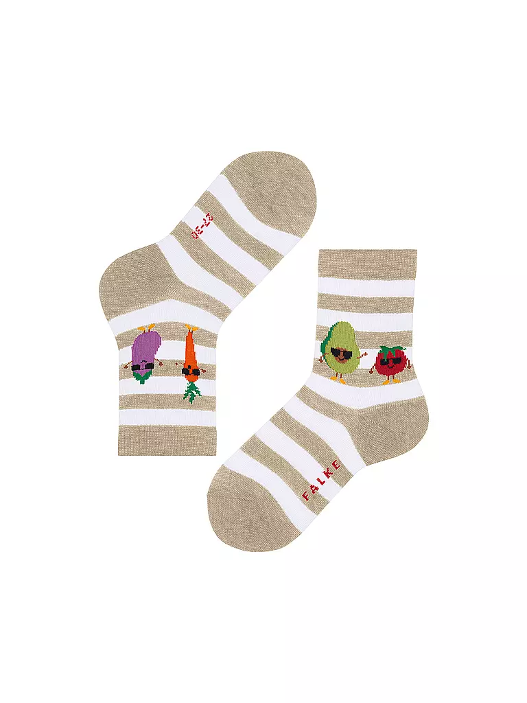 FALKE | Chaussettes fille sable chiné | 