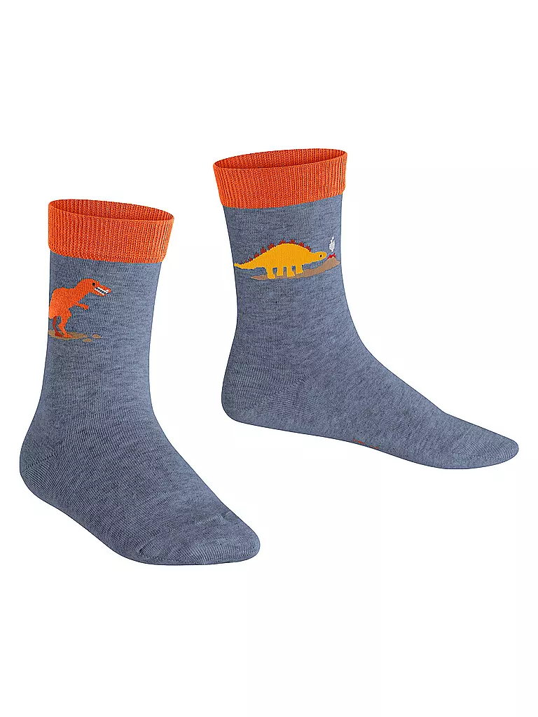 FALKE | Chaussettes garçon DINOSAURS light jeans | blau