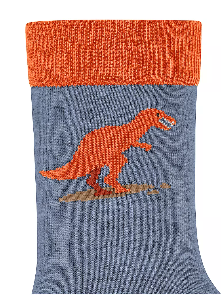 FALKE | Chaussettes garçon DINOSAURS light jeans | blau