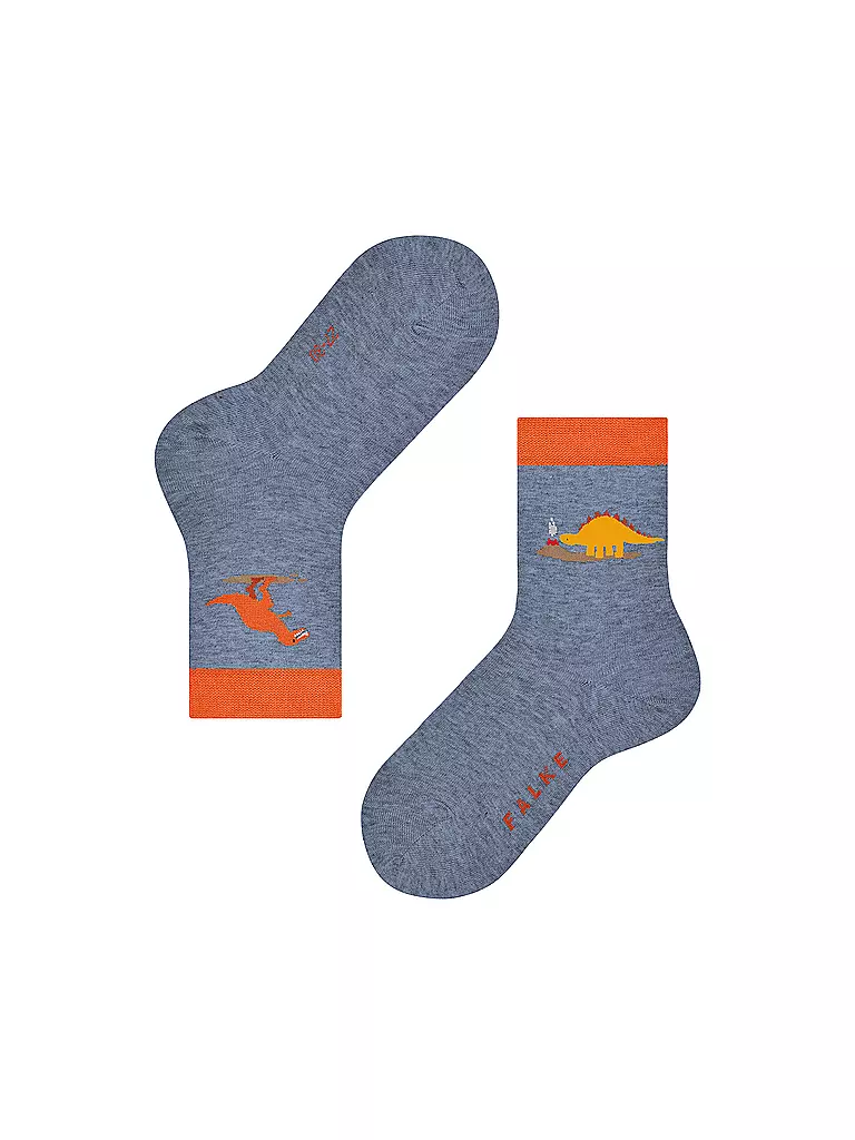 FALKE | Chaussettes garçon DINOSAURS light jeans | blau