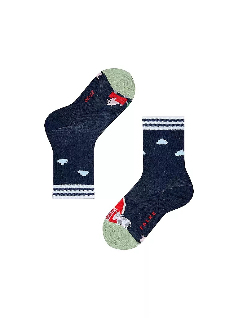 FALKE | Chaussettes garçon FARM LIFE bleu espace | 