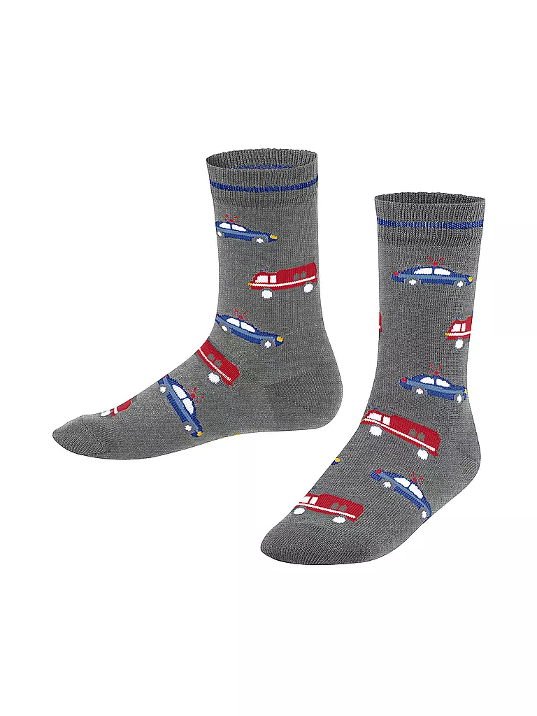 FALKE | Chaussettes garçon gris clair chiné | hellgrau