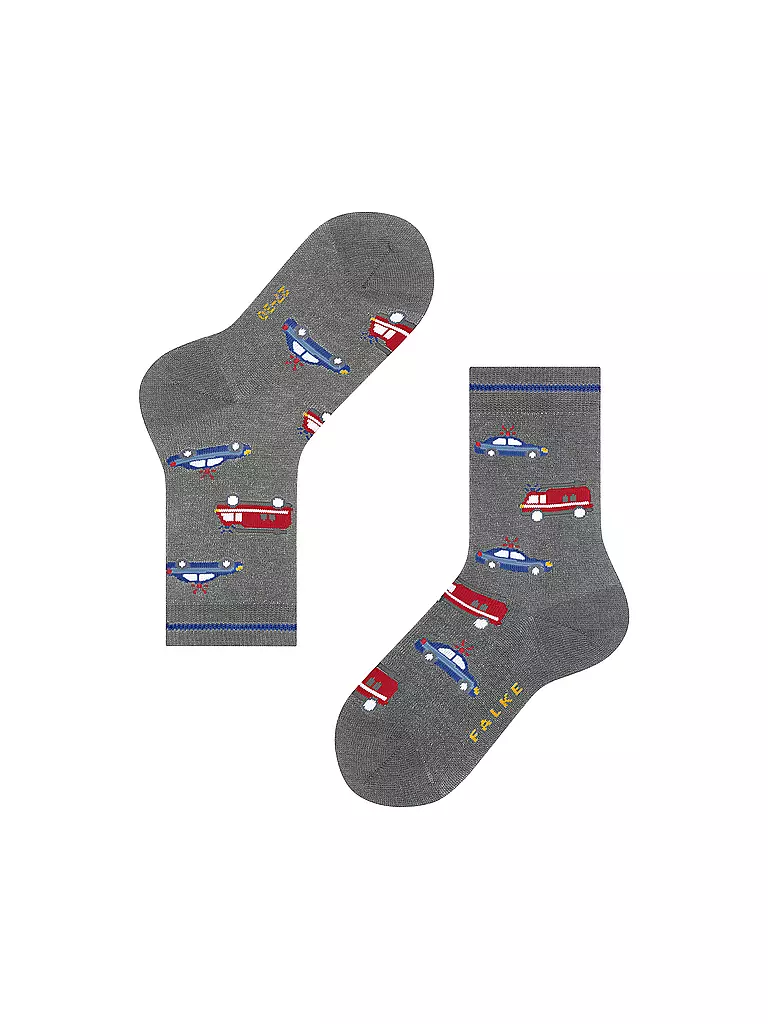 FALKE | Chaussettes garçon gris clair chiné | 
