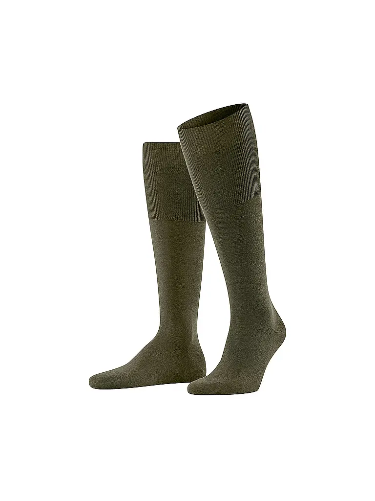 FALKE | Chaussettes hautes AIRPORT grass | olive