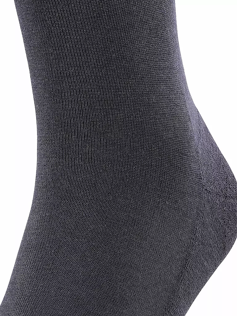 FALKE | Chaussettes hautes AIRPORT PLUS bleu marine foncé | 