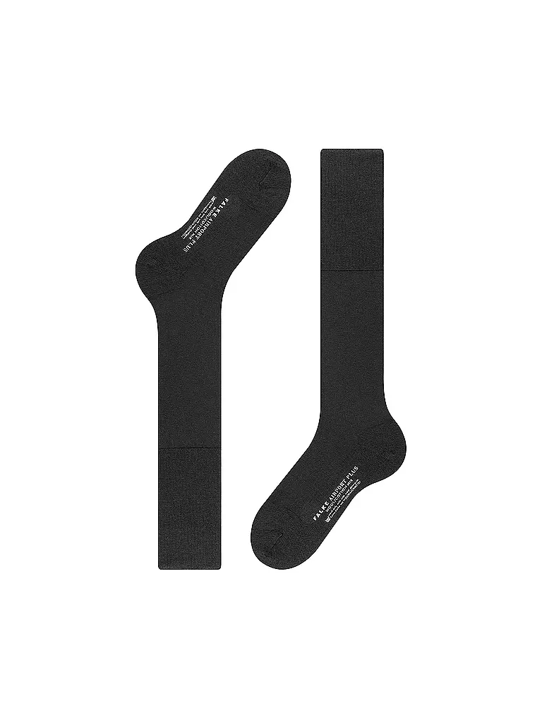 FALKE | Chaussettes hautes AIRPORT PLUS noires | 