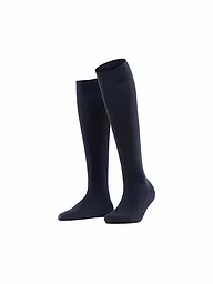 FALKE | Chaussettes hautes anthra | Bleu foncé