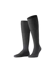 FALKE | Kniestrümpfe BRISTOL noir | Gris