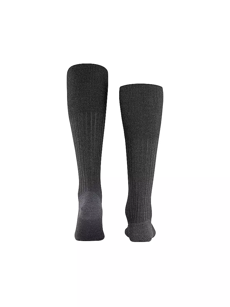 FALKE | Chaussettes hautes BRISTOL anthracite mél. | 