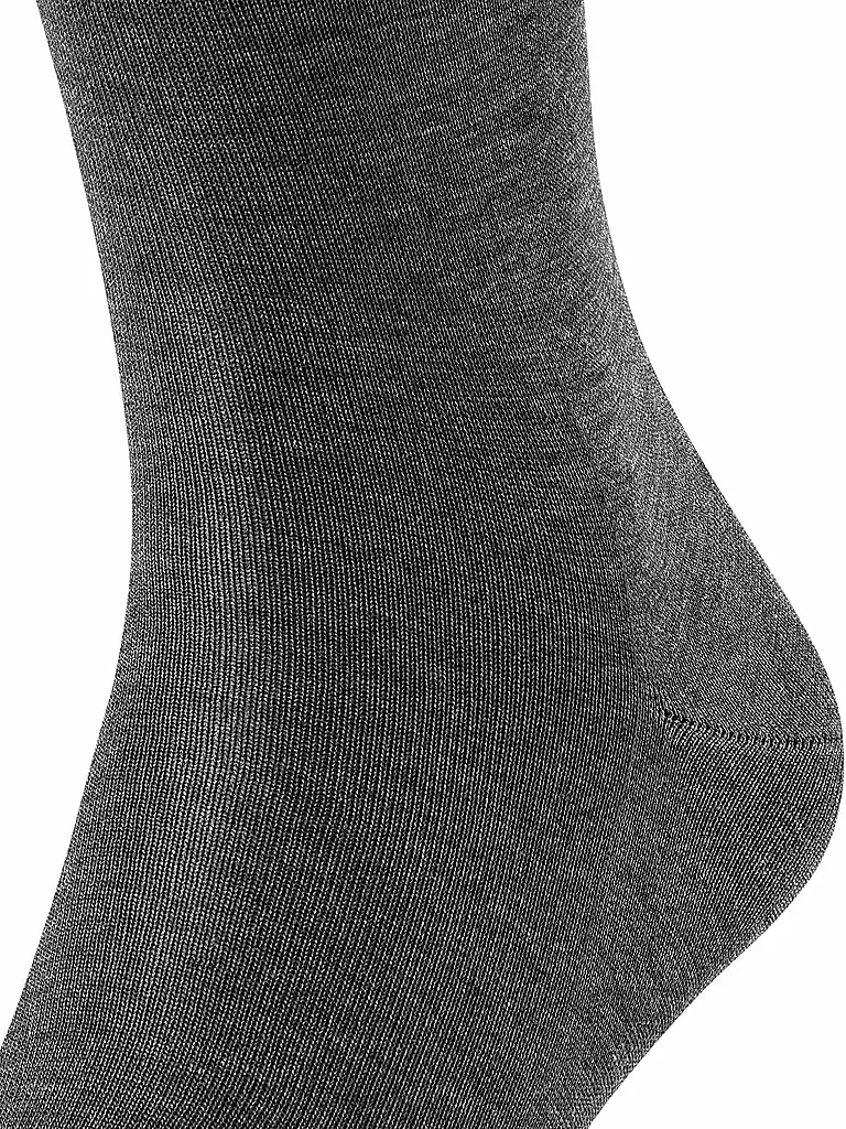 FALKE | Chaussettes hautes TIAGO anthracite chiné | 