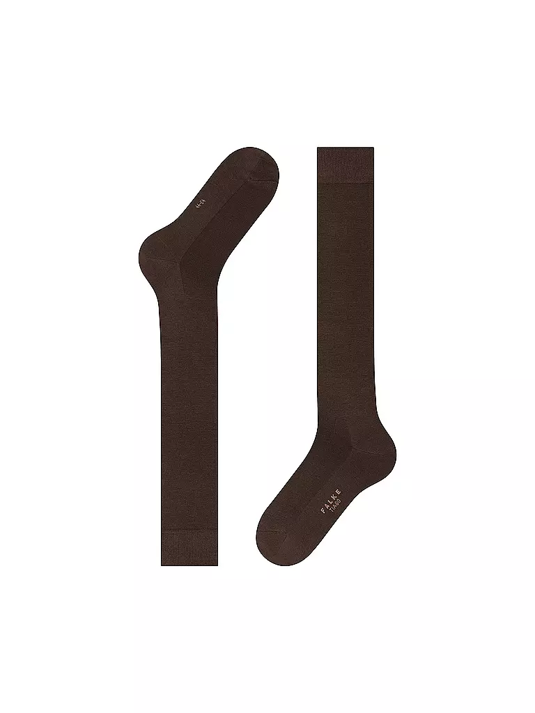 FALKE | Chaussettes hautes TIAGO marron | 