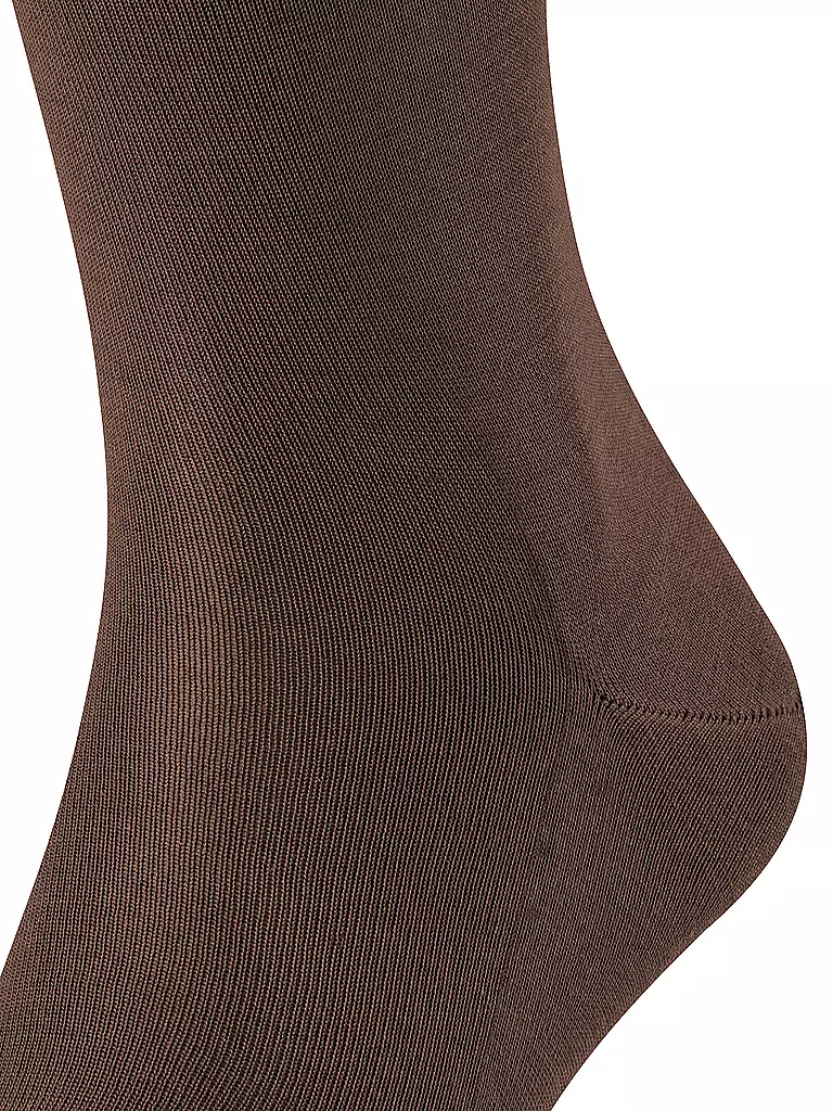 FALKE | Chaussettes hautes TIAGO marron | 