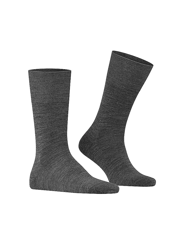 FALKE | Chaussettes homme "Airport" (gris foncé) | Gris