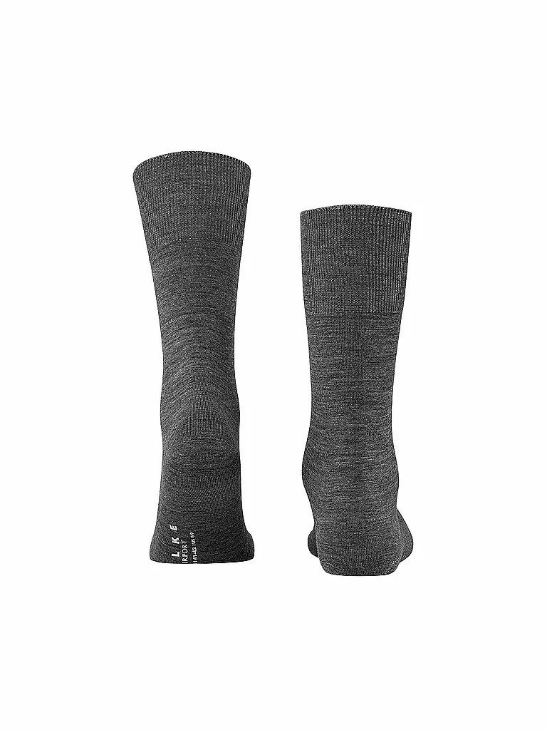 FALKE | Chaussettes homme "Airport" (gris foncé) | 
