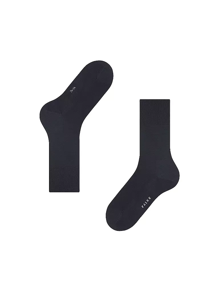 FALKE | Chaussettes homme CLIMAWOOL bleu marine foncé | dunkelblau