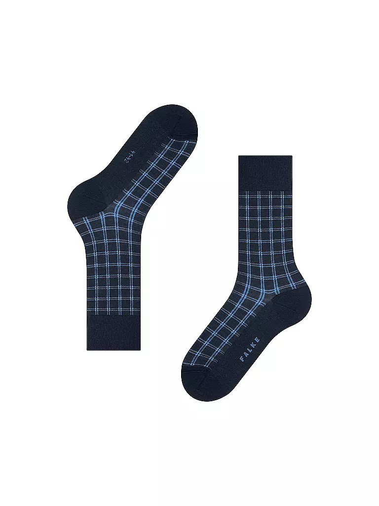 FALKE | Chaussettes homme MODERN TAILOR, bleu espace | blau