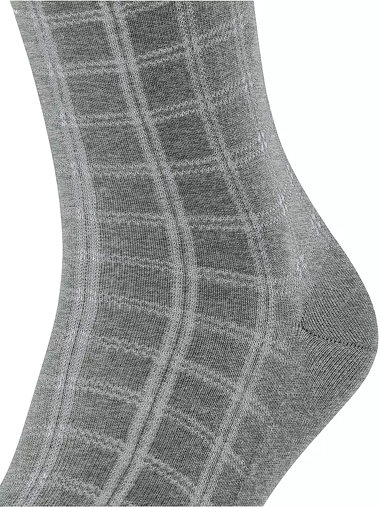 FALKE | Chaussettes homme MODERN TAILOR, light greymel. | Gris clair