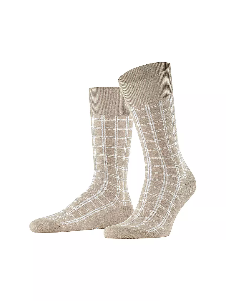 FALKE | Chaussettes homme MODERN TAILOR, pebble mel. | Beige