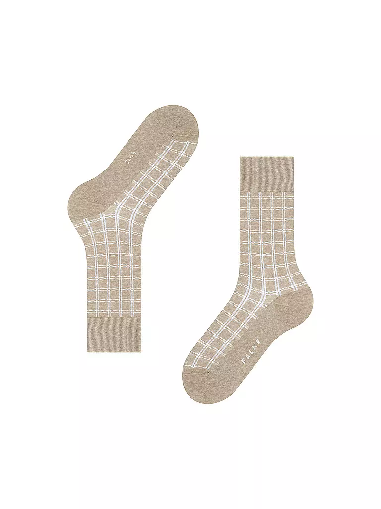 FALKE | Chaussettes homme MODERN TAILOR, pebble mel. | Beige
