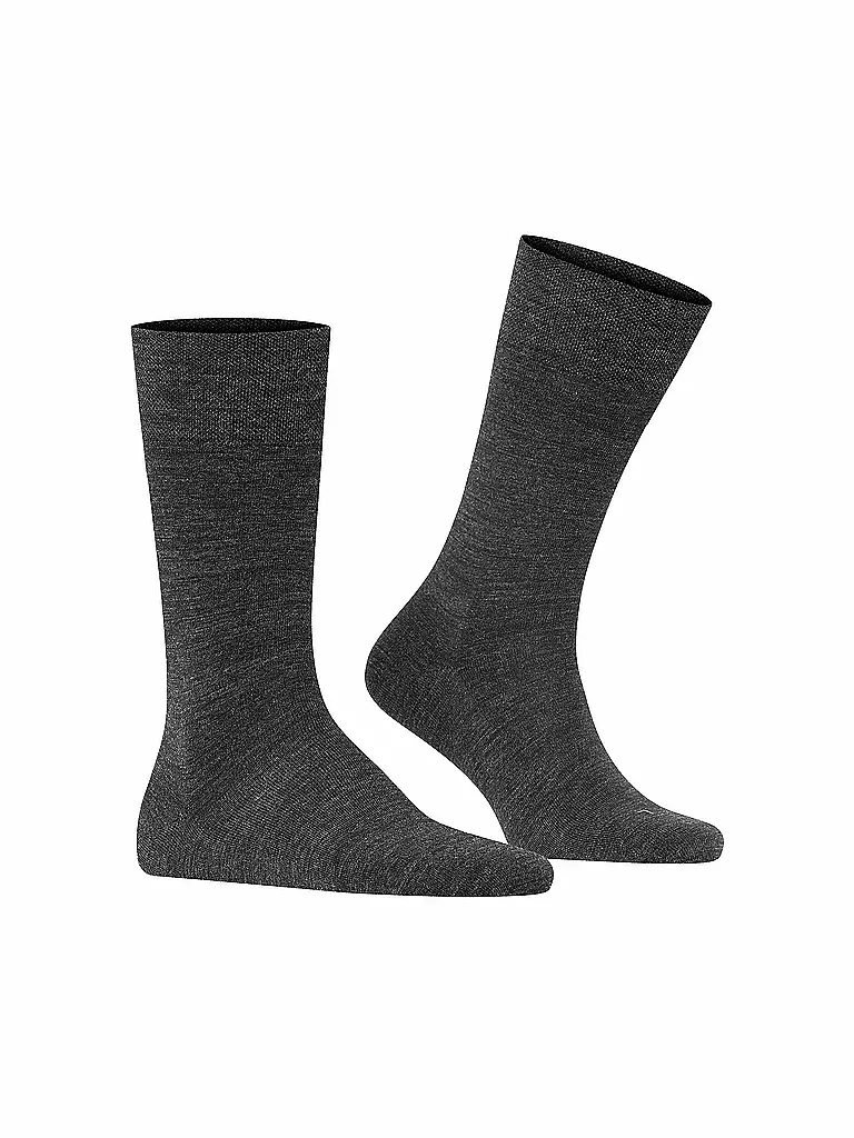 FALKE | Chaussettes Homme Sensitive Berlin anthra.mel | 