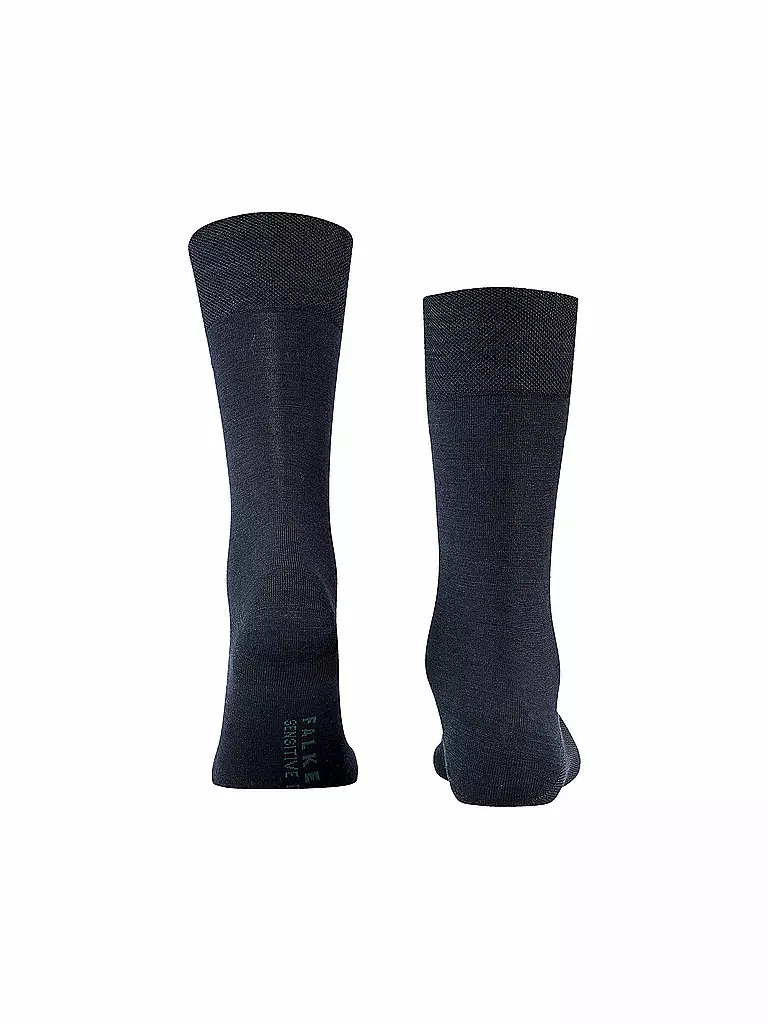 FALKE | Chaussettes homme Sensitive Berlin bleu marine foncé | dunkelblau
