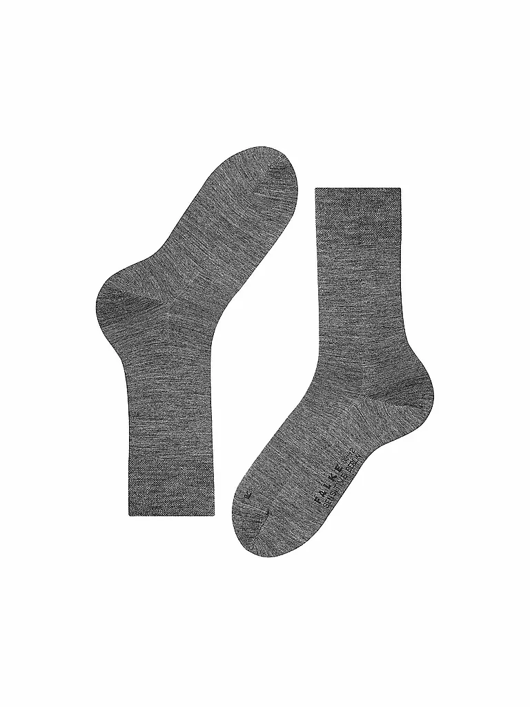 FALKE | Chaussettes Homme Sensitive Berlin gris foncé | 