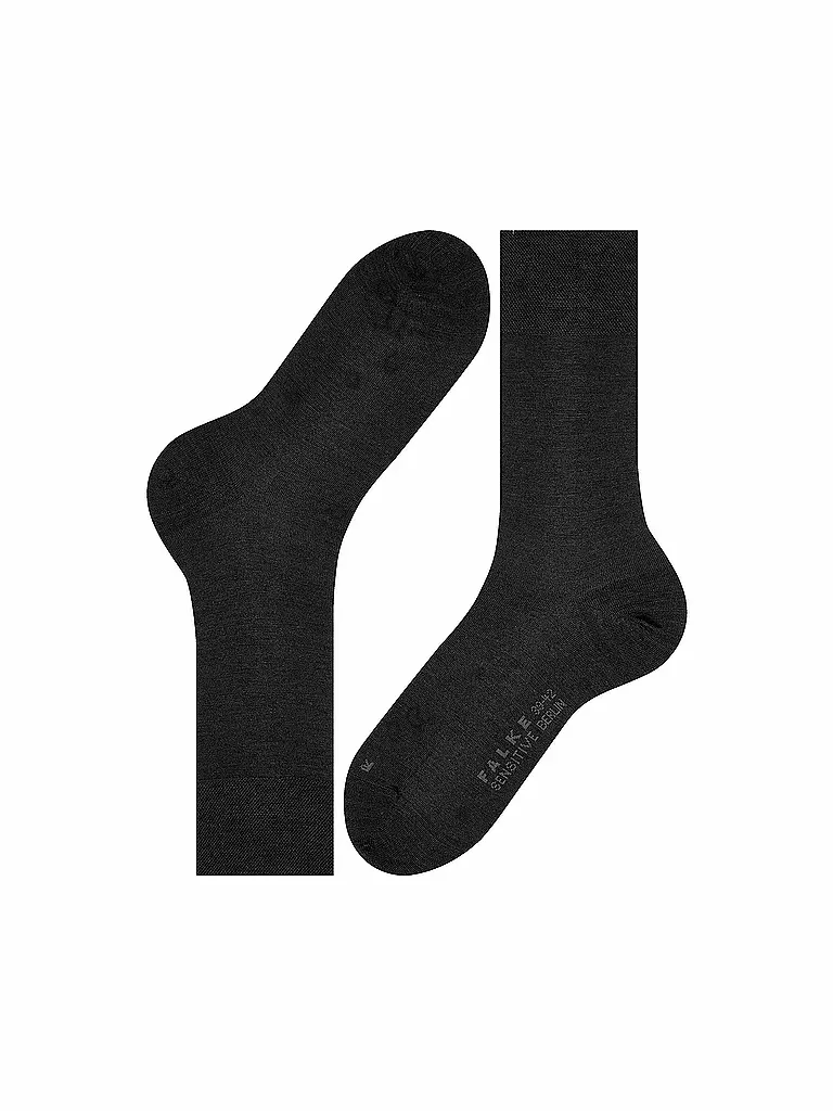 FALKE | Chaussettes Homme Sensitive Berlin noir | schwarz