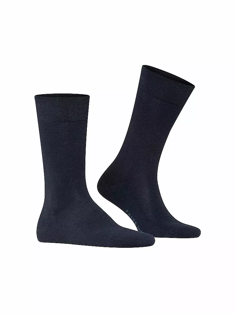 FALKE | Chaussettes Homme Sensitive London bleu marine foncé | dunkelblau