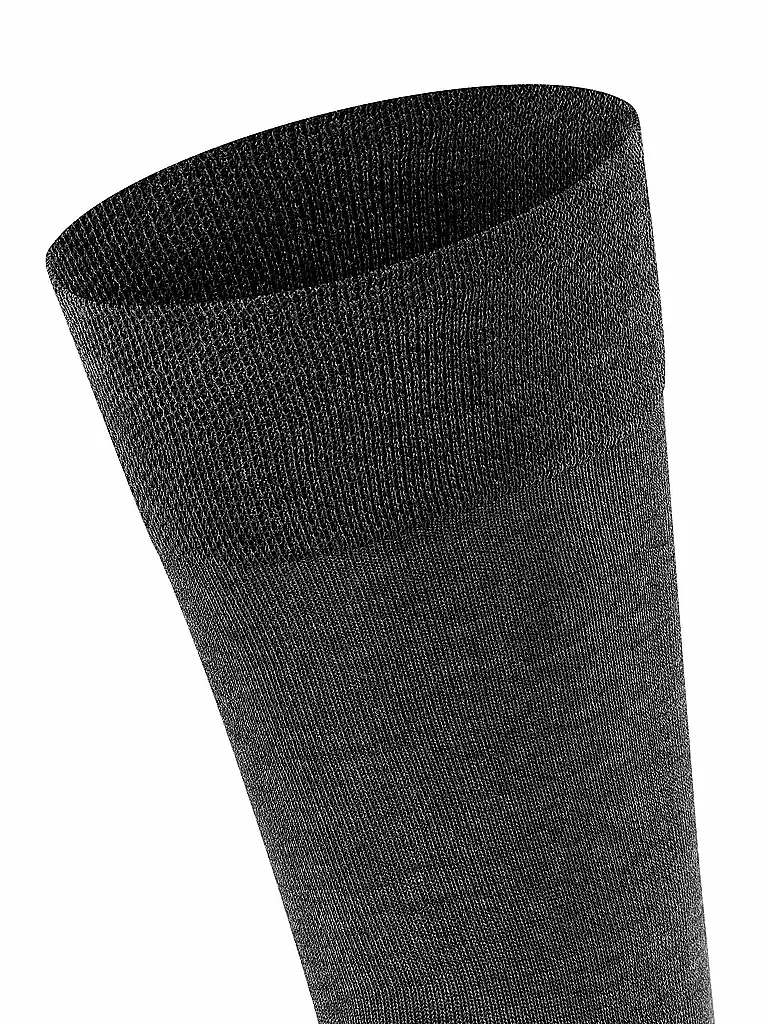 FALKE | Chaussettes homme Sensitive Malaga anthracite chiné | 