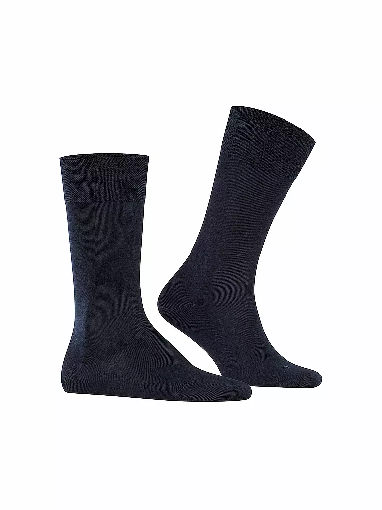 FALKE | Chaussettes Homme Sensitive Malaga bleu marine foncé | dunkelblau