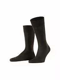 FALKE | Chaussettes homme Sensitive Malaga brown | Marron