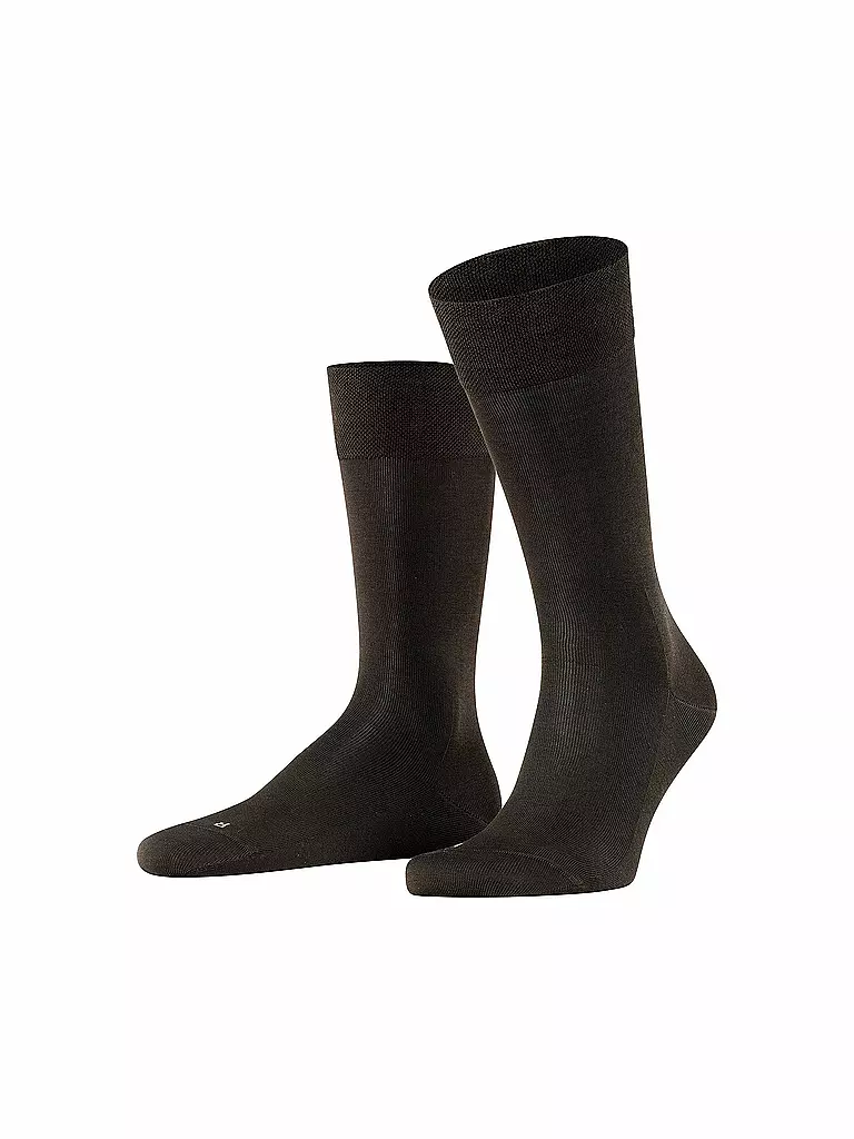 FALKE | Chaussettes homme Sensitive Malaga brown | braun