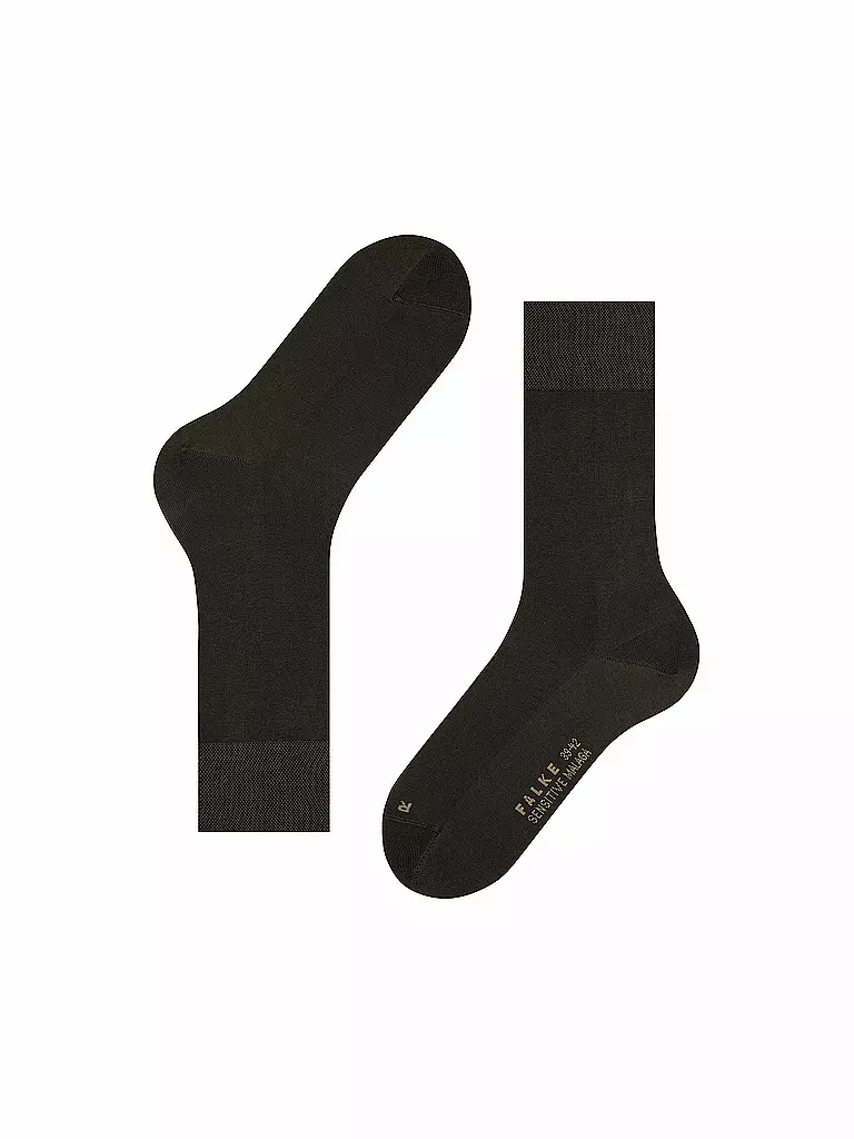 FALKE | Chaussettes homme Sensitive Malaga brown | braun