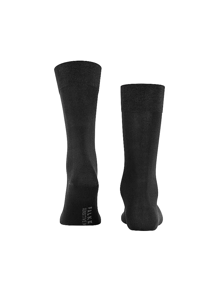 FALKE | Chaussettes Homme Sensitive Malaga noir | schwarz