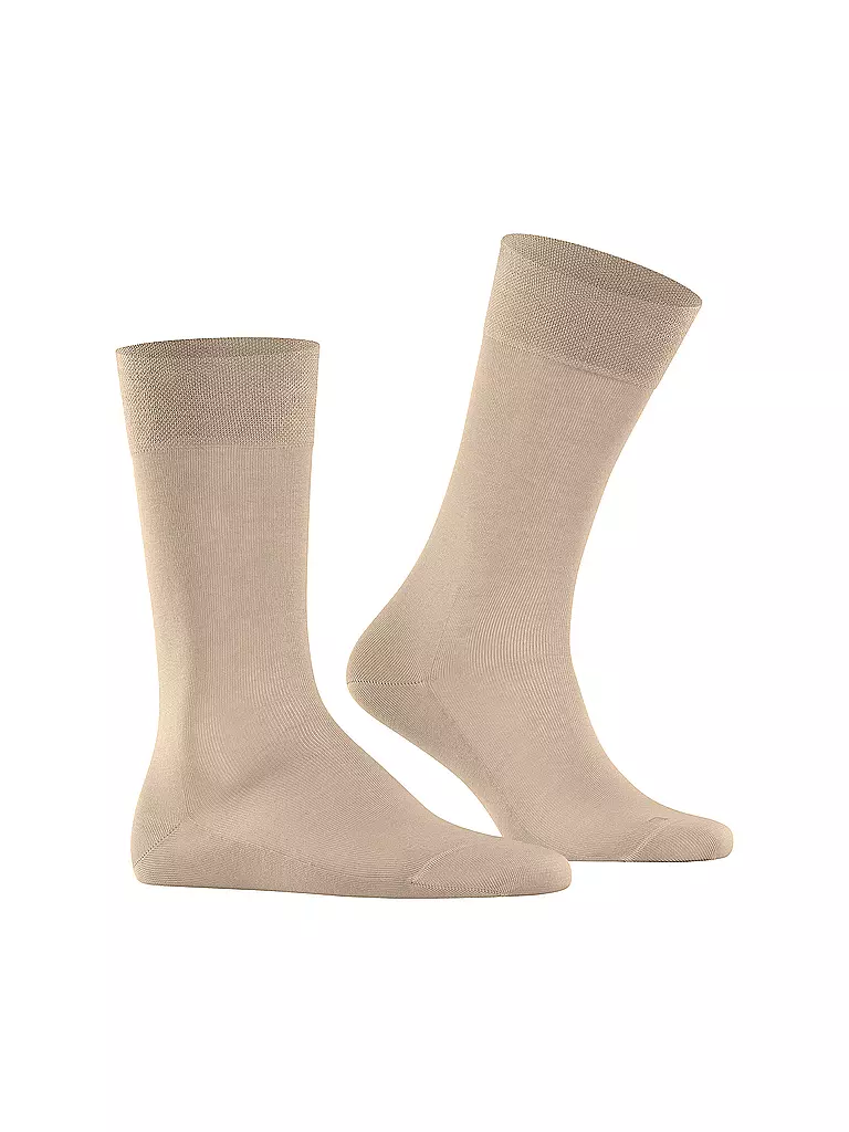 FALKE | Chaussettes homme SENSITIVE MALAGA silk | beige