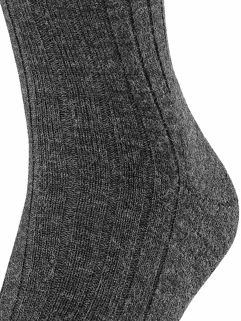 FALKE | Chaussettes homme Teppich im Schuh anthracite mel. | 