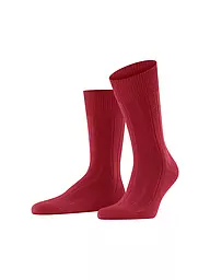 FALKE | Chaussettes LHASA RIB vert chasseur | Rouge