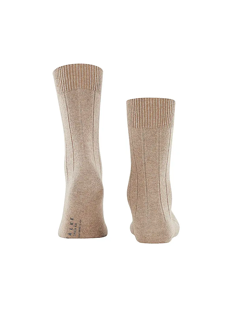 FALKE | Chaussettes LHASA RIB nutmeg mel | beige