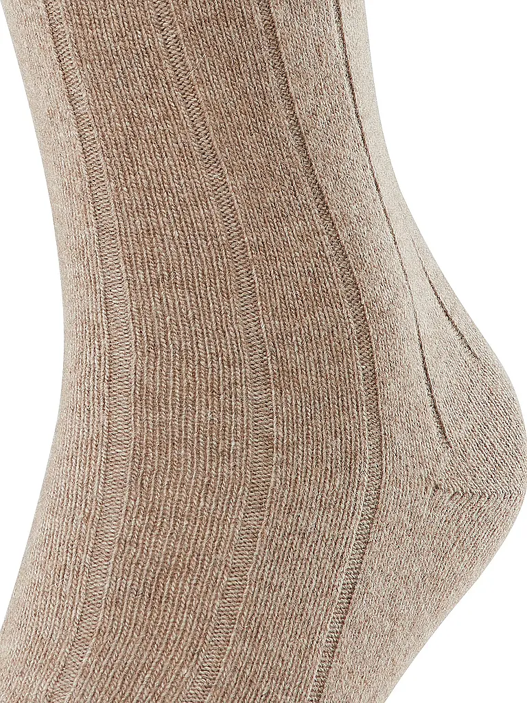FALKE | Chaussettes LHASA RIB nutmeg mel | beige