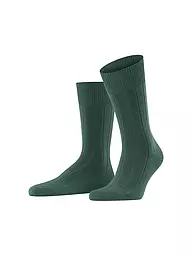 FALKE | Chaussettes LHASA RIB vert chasseur | Vert foncé