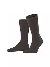 FALKE | Socken AIRPORT pink iris | Marron
