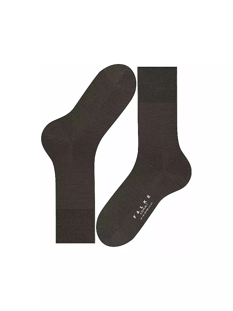 FALKE | Chaussettes marron chiné | braun
