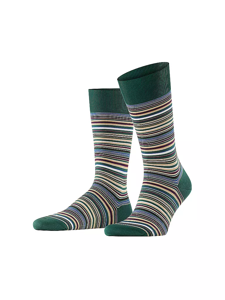 FALKE | Chaussettes MICROBLOCK vert chasseur | dunkelgrün