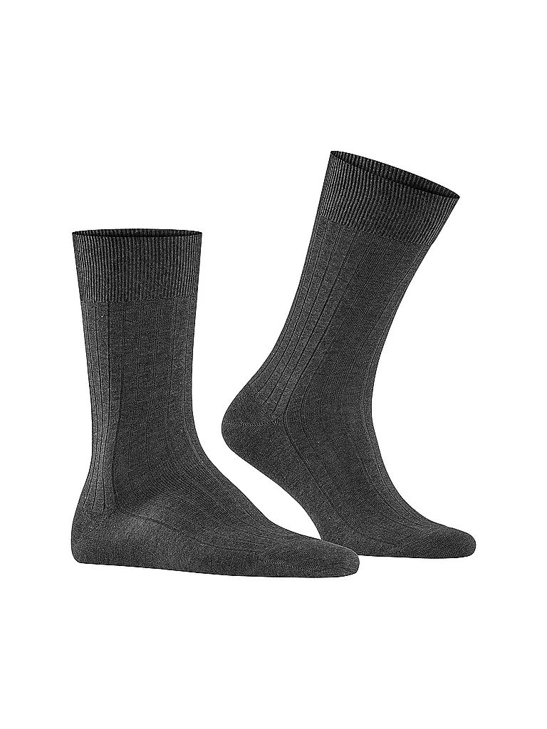 FALKE | Chaussettes MILANO anthracite chiné | 