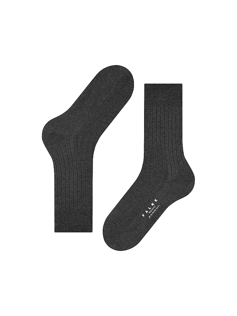 FALKE | Chaussettes MILANO anthracite chiné | 