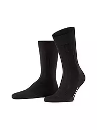 FALKE | Chaussettes MILANO bleu marine foncé | Noir