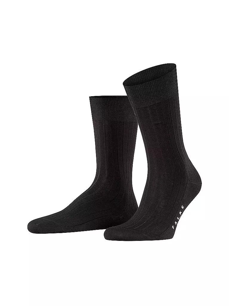 FALKE | Chaussettes MILANO noir | schwarz
