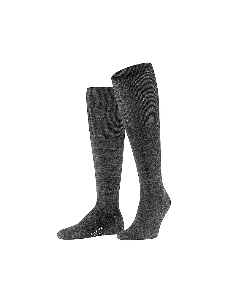 FALKE | Chaussettes montantes AIRPORT | grau
