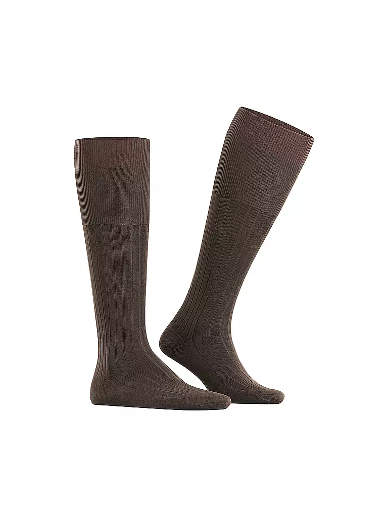 FALKE | Chaussettes montantes MILANO marron | 